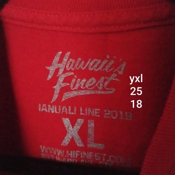 Hawaii's Finest Youth S/S 2-Sided Graphic Logo Tee - Picture 4 of 8